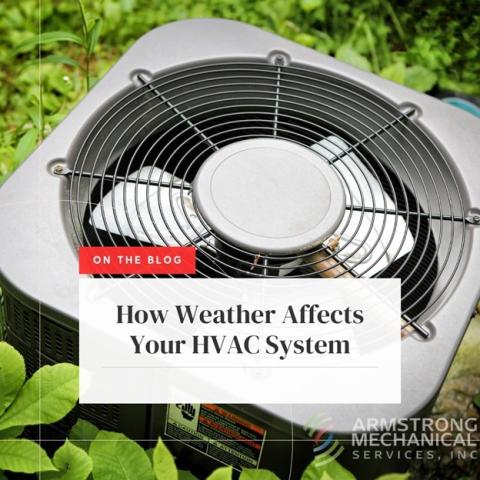 weather affects hvac system